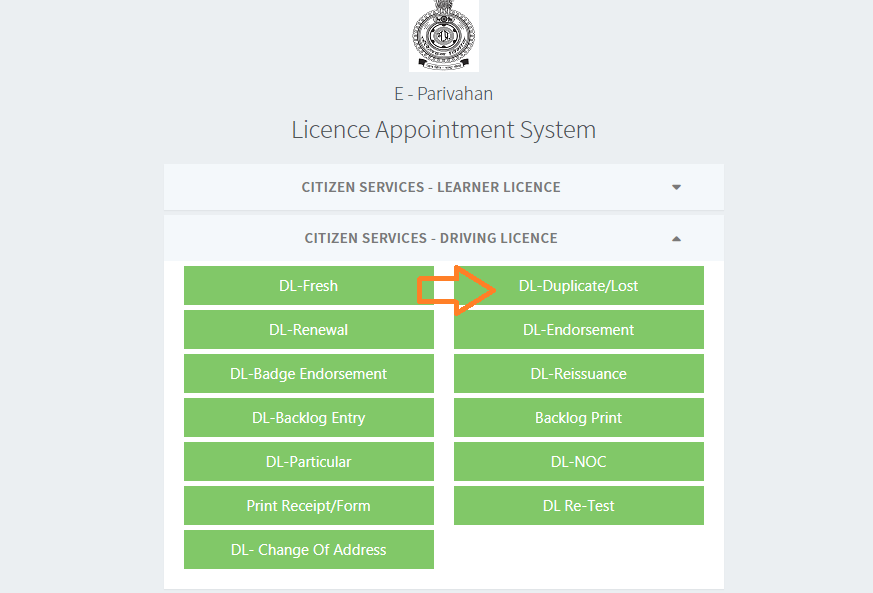 How can I download my Driving Licence online in MP