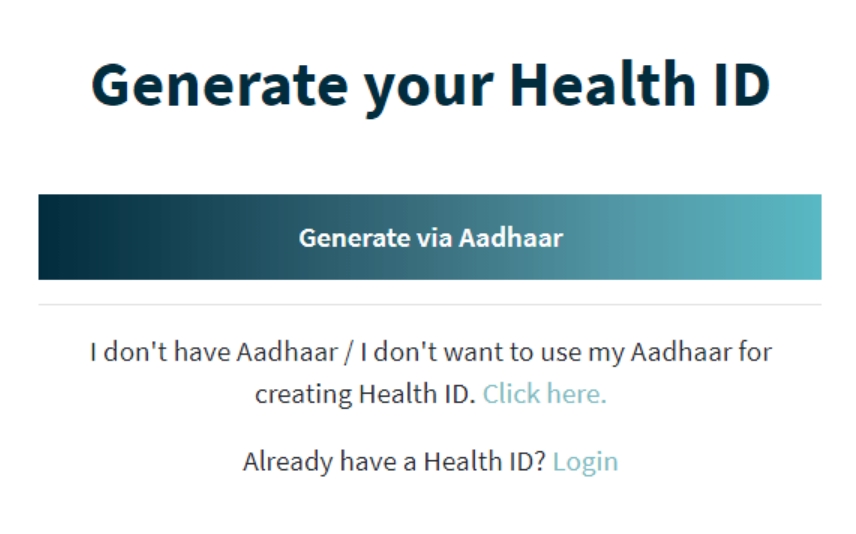 National digital health mission